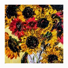 Sunflowers In A Scott House Medium Glasses Cloth (2-side) by bestdesignintheworld