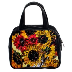 Sunflowers In A Scott House Classic Handbags (2 Sides) by bestdesignintheworld