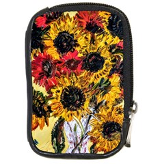 Sunflowers In A Scott House Compact Camera Cases by bestdesignintheworld