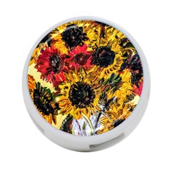 Sunflowers In A Scott House 4-port Usb Hub (one Side) by bestdesignintheworld