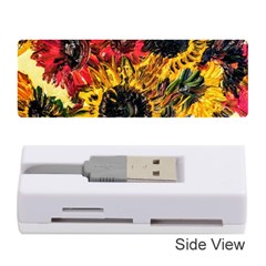 Sunflowers In A Scott House Memory Card Reader (stick)  by bestdesignintheworld