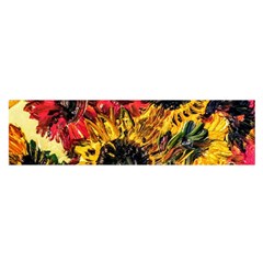 Sunflowers In A Scott House Satin Scarf (oblong) by bestdesignintheworld