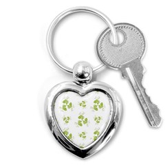 Photographic Floral Decorative Pattern Key Chains (heart)  by dflcprints