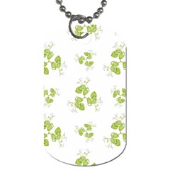 Photographic Floral Decorative Pattern Dog Tag (one Side) by dflcprints