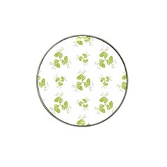 Photographic Floral Decorative Pattern Hat Clip Ball Marker (4 Pack) by dflcprints