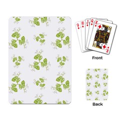 Photographic Floral Decorative Pattern Playing Card by dflcprints