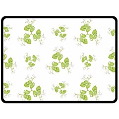 Photographic Floral Decorative Pattern Fleece Blanket (large)  by dflcprints