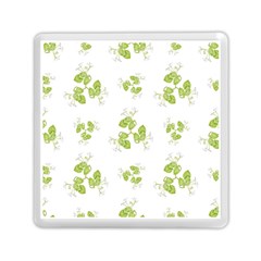 Photographic Floral Decorative Pattern Memory Card Reader (square)  by dflcprints