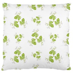 Photographic Floral Decorative Pattern Standard Flano Cushion Case (one Side) by dflcprints