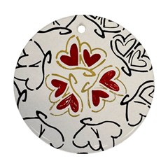 Loving Hearts Ornament (round)