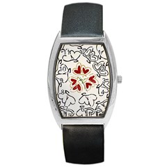 Loving Hearts Barrel Style Metal Watch by Art2City