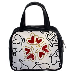 Loving Hearts Classic Handbags (2 Sides)