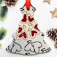 Loving Hearts Ornament (christmas Tree)  by Art2City