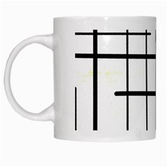 White Limits By Jandi White Mugs by Art2City