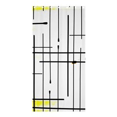 White Limits By Jandi Shower Curtain 36  X 72  (stall)  by Art2City