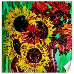 Sunflowers In Elizabeth House Canvas 20  X 20   by bestdesignintheworld