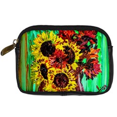 Sunflowers In Elizabeth House Digital Camera Cases by bestdesignintheworld