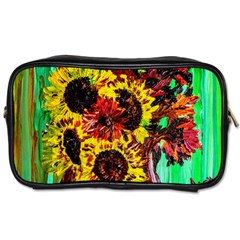 Sunflowers In Elizabeth House Toiletries Bags 2-side by bestdesignintheworld