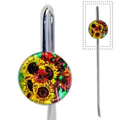 Sunflowers In Elizabeth House Book Mark by bestdesignintheworld