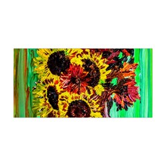 Sunflowers In Elizabeth House Yoga Headband by bestdesignintheworld