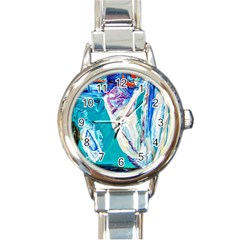 Marine On Balboa Island Round Italian Charm Watch by bestdesignintheworld