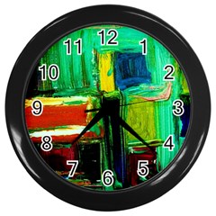 Marakesh 5 Wall Clocks (black)