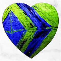 Point Of Equilibrium 7 Jigsaw Puzzle (heart) by bestdesignintheworld