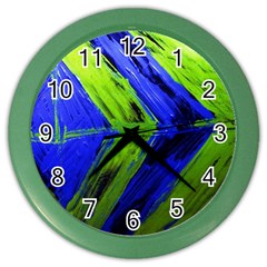 Point Of Equilibrium 7 Color Wall Clocks by bestdesignintheworld