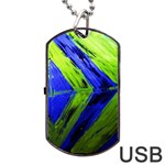 Point Of Equilibrium 7 Dog Tag USB Flash (One Side) Front