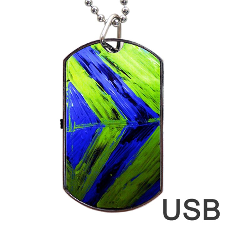 Point Of Equilibrium 7 Dog Tag USB Flash (One Side)