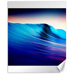 Rolling Waves Canvas 16  X 20   by Sapixe