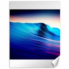 Rolling Waves Canvas 36  X 48   by Sapixe