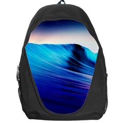 Rolling Waves Backpack Bag by Sapixe