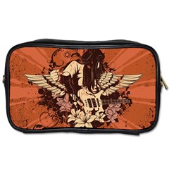 Rock Music Moves Me Toiletries Bags by Sapixe