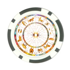 Zodiac  Institute Of Vedic Astrology Poker Chip Card Guard (10 Pack) by Sapixe