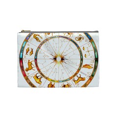 Zodiac  Institute Of Vedic Astrology Cosmetic Bag (medium)  by Sapixe