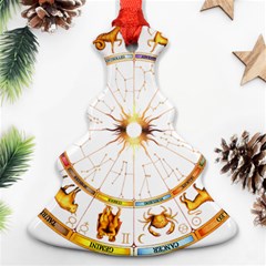 Zodiac  Institute Of Vedic Astrology Ornament (christmas Tree)  by Sapixe