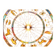 Zodiac  Institute Of Vedic Astrology Double Sided Flano Blanket (mini)  by Sapixe