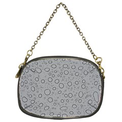 Water Glass Pattern Drops Wet Chain Purses (one Side)  by Sapixe