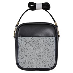 Water Glass Pattern Drops Wet Girls Sling Bags by Sapixe