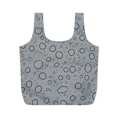 Water Glass Pattern Drops Wet Full Print Recycle Bags (m)  by Sapixe