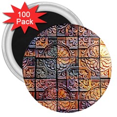 Wooden Blocks Detail 3  Magnets (100 Pack) by Sapixe