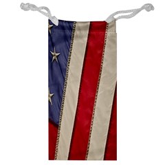 Usa Flag Jewelry Bag by Sapixe