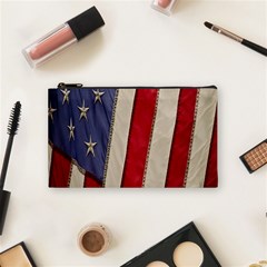 Usa Flag Cosmetic Bag (small)  by Sapixe