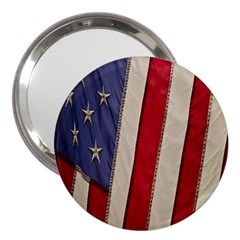 Usa Flag 3  Handbag Mirrors by Sapixe