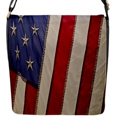 Usa Flag Flap Messenger Bag (s) by Sapixe