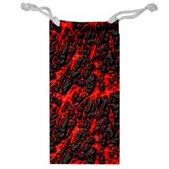 Volcanic Textures Jewelry Bag by Sapixe