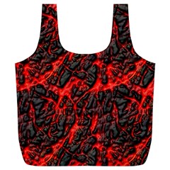 Volcanic Textures Full Print Recycle Bags (l)  by Sapixe