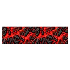 Volcanic Textures Satin Scarf (oblong) by Sapixe