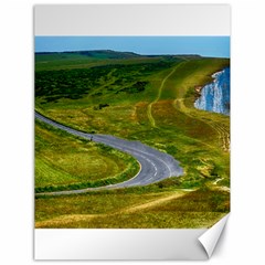 Cliff Coast Road Landscape Travel Canvas 18  X 24   by Sapixe